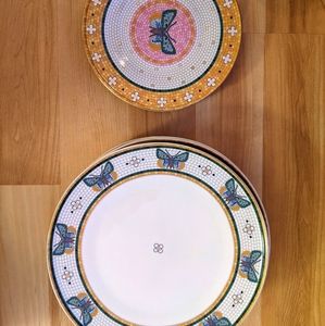 Anthropologie Mosaic Dinner/Side plates
